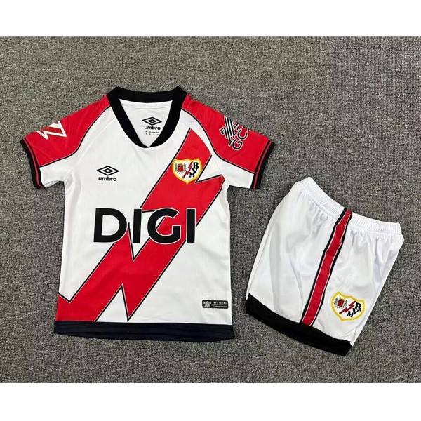 Camiseta Rayo Vallecano 1ª Niño 2025/26